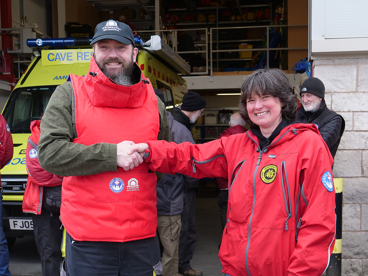 Thanks to BCA and SubBrit – British Cave Rescue Council