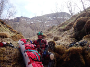 BCRC Norway visit - surface above Kvanndalsgrotta